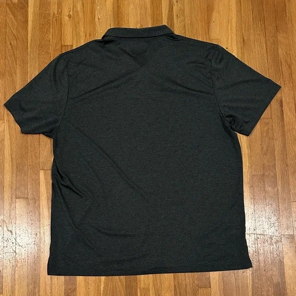 PGA Tour Dark Gray Polo with Green and Blue Accents - Picture 13 of 16